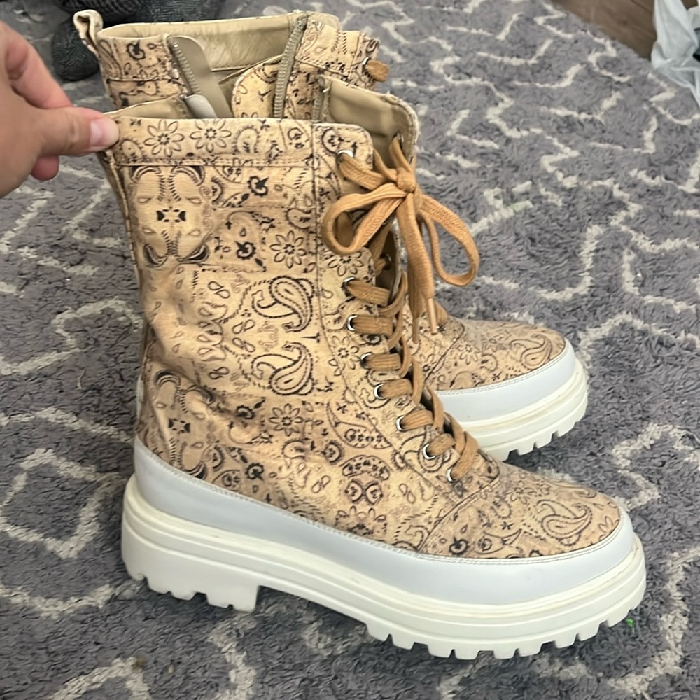 Free People Lug boots